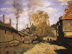 Claude Monet The Robec Stream oil painting image